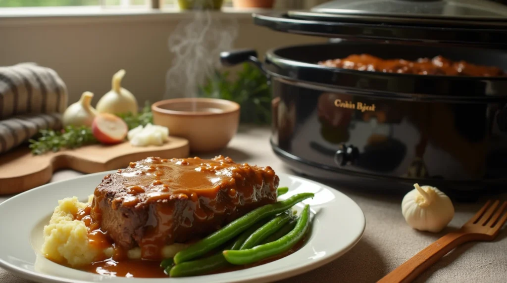 cube steak crock pot recipe