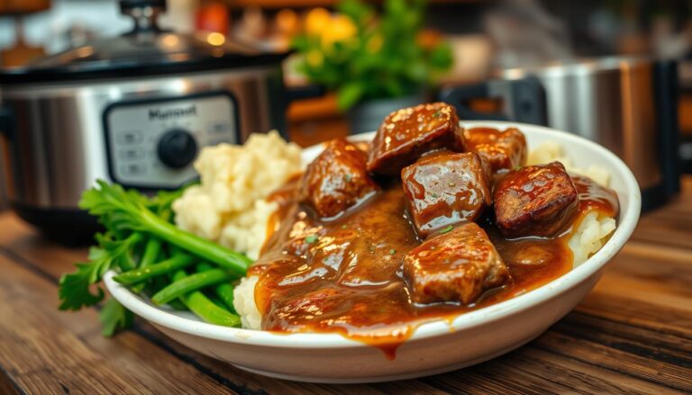 Crock Pot Cube Steak and Gravy