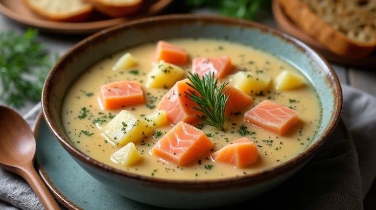 Salmon Soup recipe