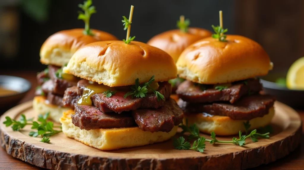 Steak Sliders