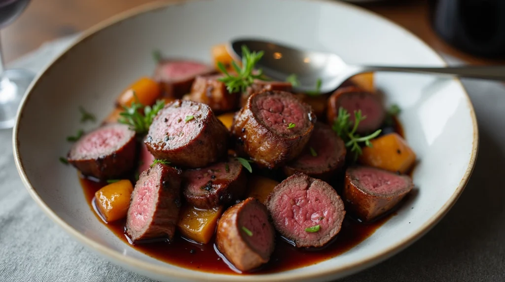 beef tenderloin tips recipe