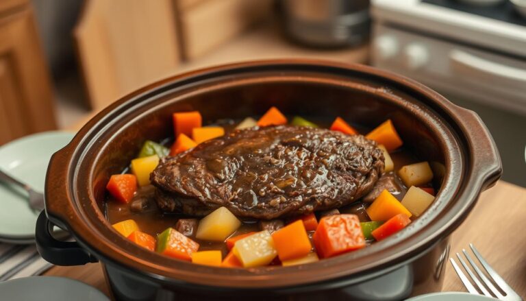 crock pot bucket steak