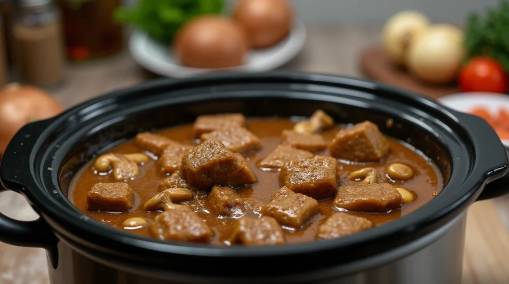 cube steak recipes crock pot