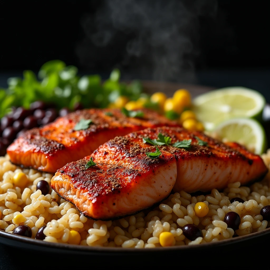 salmon and rice recipes