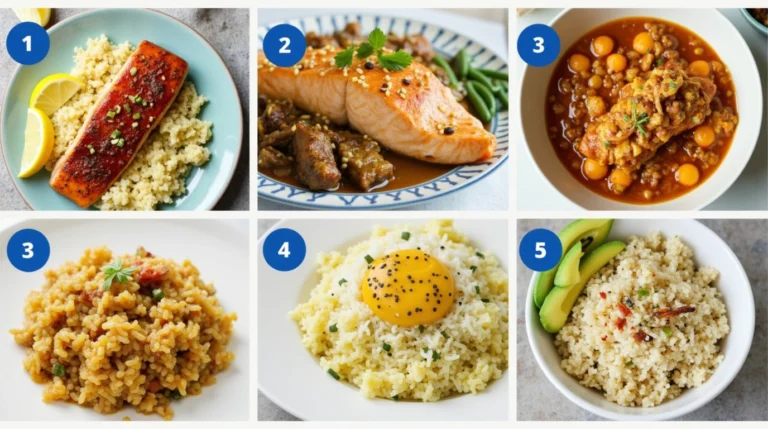 salmon and rice recipes