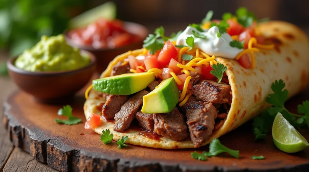 steak burrito recipe