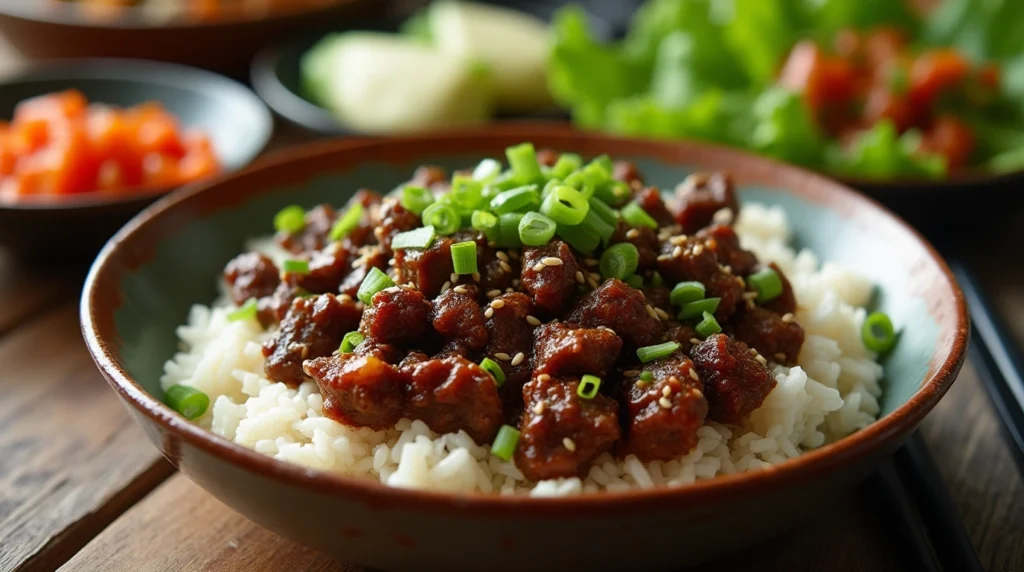 Ground Beef Bulgogi