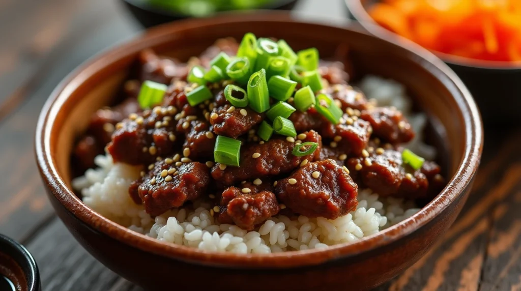 Ground Beef Bulgogi Recipe