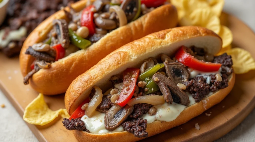 cheesesteak sandwich