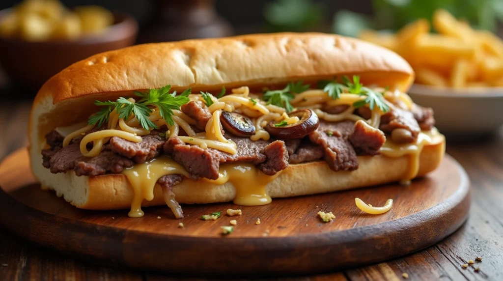 cheesesteak sandwich